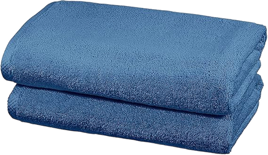 Basics 2 Bath towel for bathroom, Quick-Dry Absorbent Towels