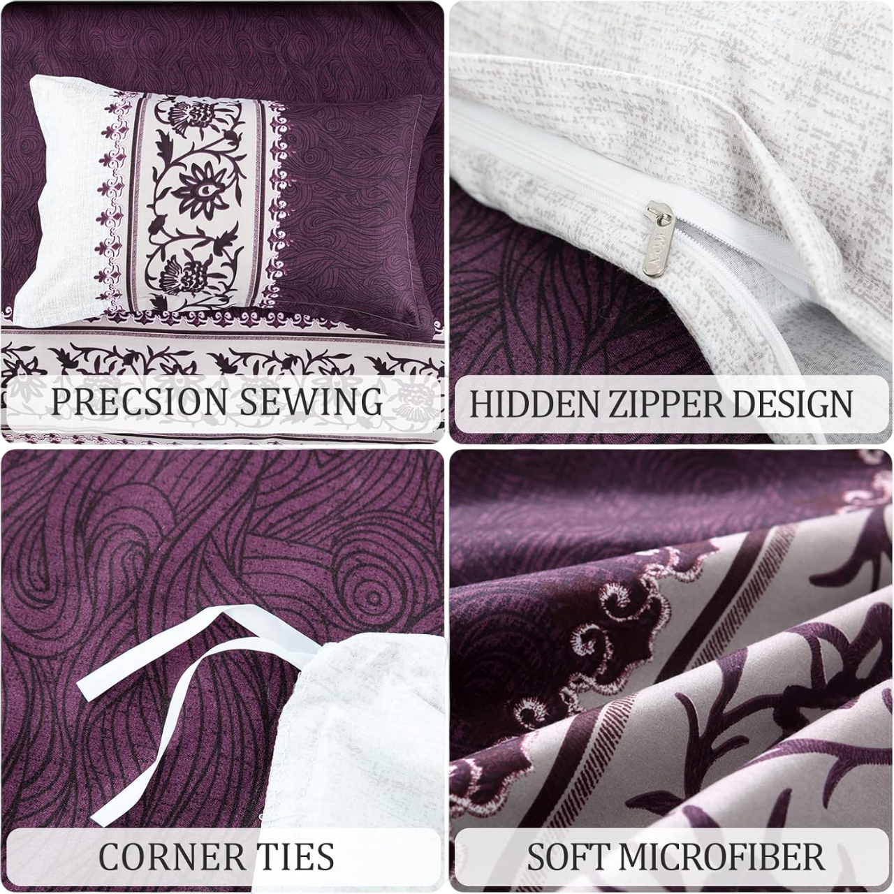 Purple Duvet Cover Double