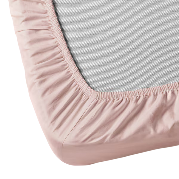 Fitted sheet, light pink,